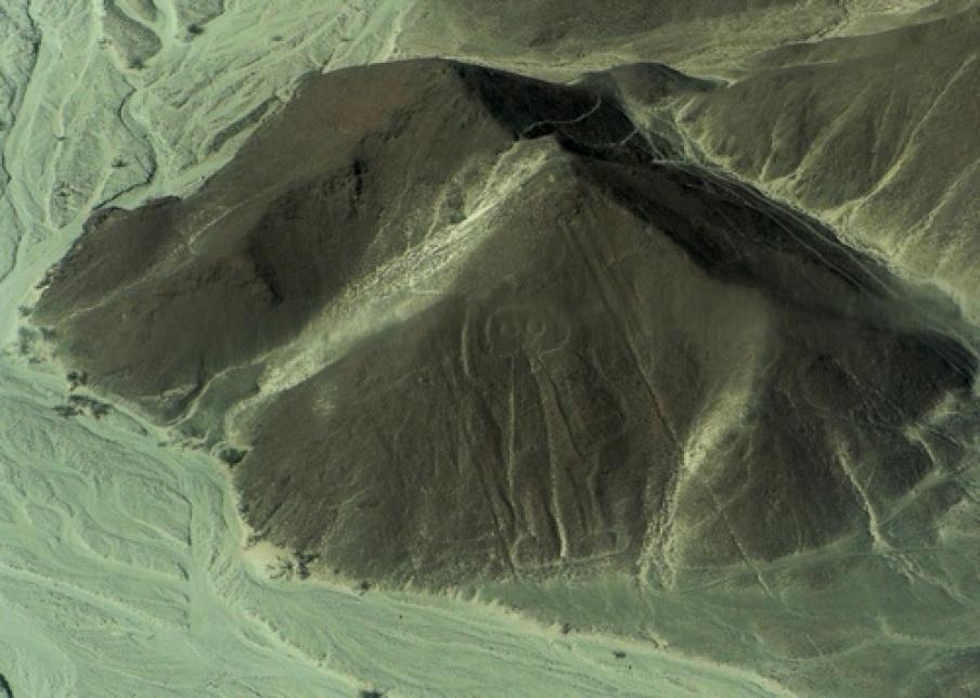 Ancient Alien in Peruvian Hill