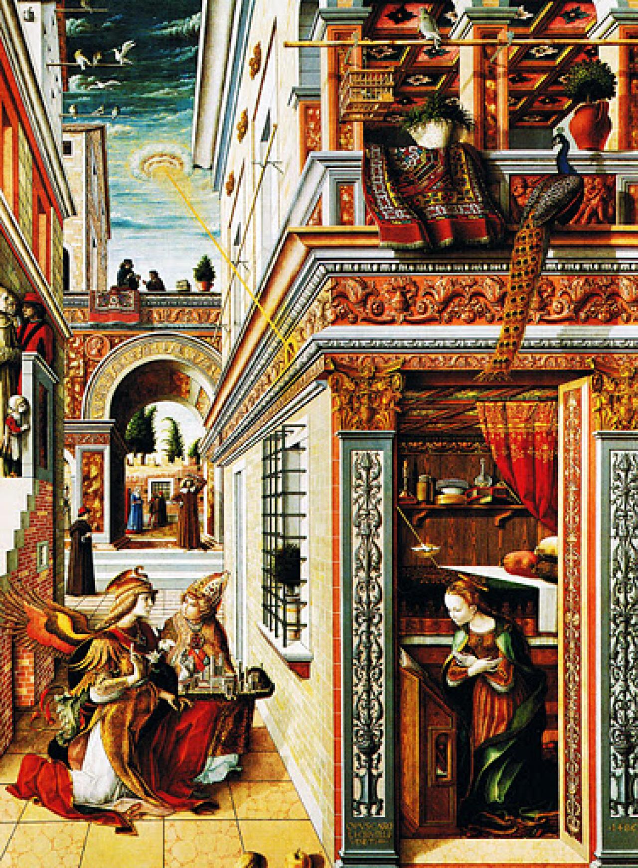 Annunciation, with Saint Emidius